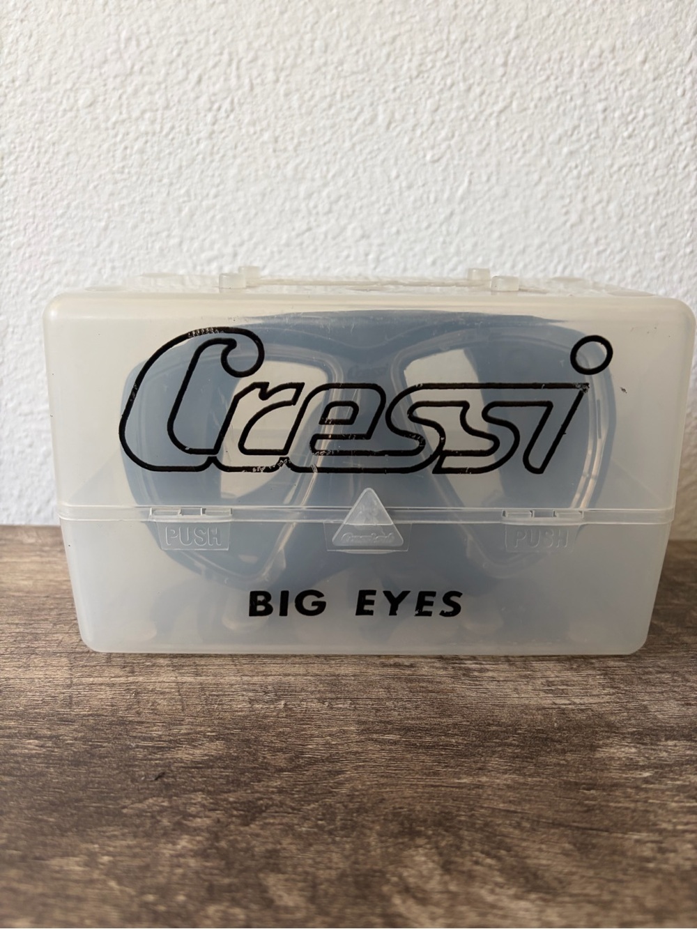 Cressi Big Eyes Dive Mask - Black